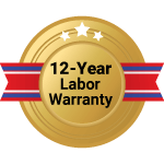12 year labor warranty